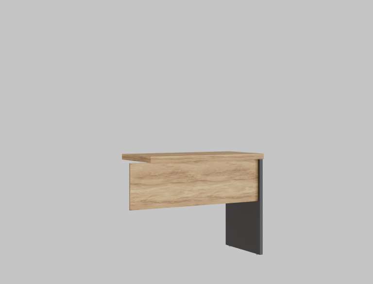 MESA DE ESCRITÓRIO INCOFLEX MODENA 40MM AUXILIAR 090 SEVILHA - LM06-ESP