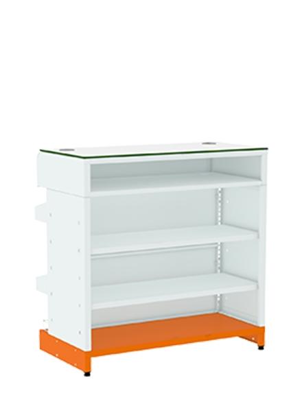 BALCAO ATENDIMENTO 1.00X1.00X0.50 PRETO - PK070018-381