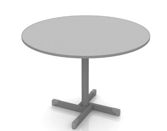 MESA REUNIAO REDONDA 074X120 CZA KE30-CC - 61.030.01.00
