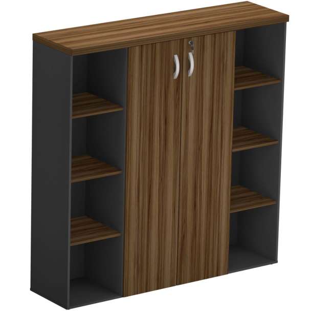 ARMÁRIO DE ESCRITÓRIO MARANELLO M40 ALTO GOLD NOG 161X159X42